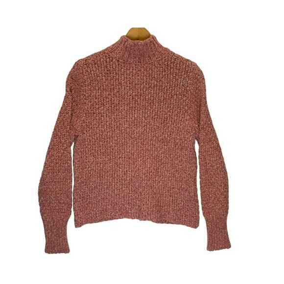 Sigrid Olsen Sweater size Medium Pink Double Zipper Soft Cardigan Womens - Picture 6 of 6